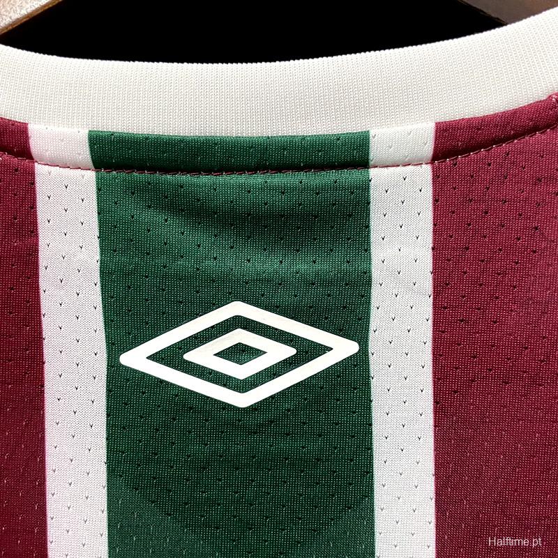 22/23 Fluminense Home Woman Soccer Jersey