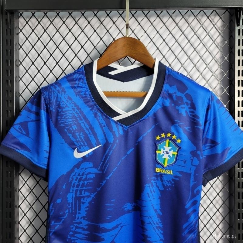 2022 Woman Brazil Blue Special Edition Jersey