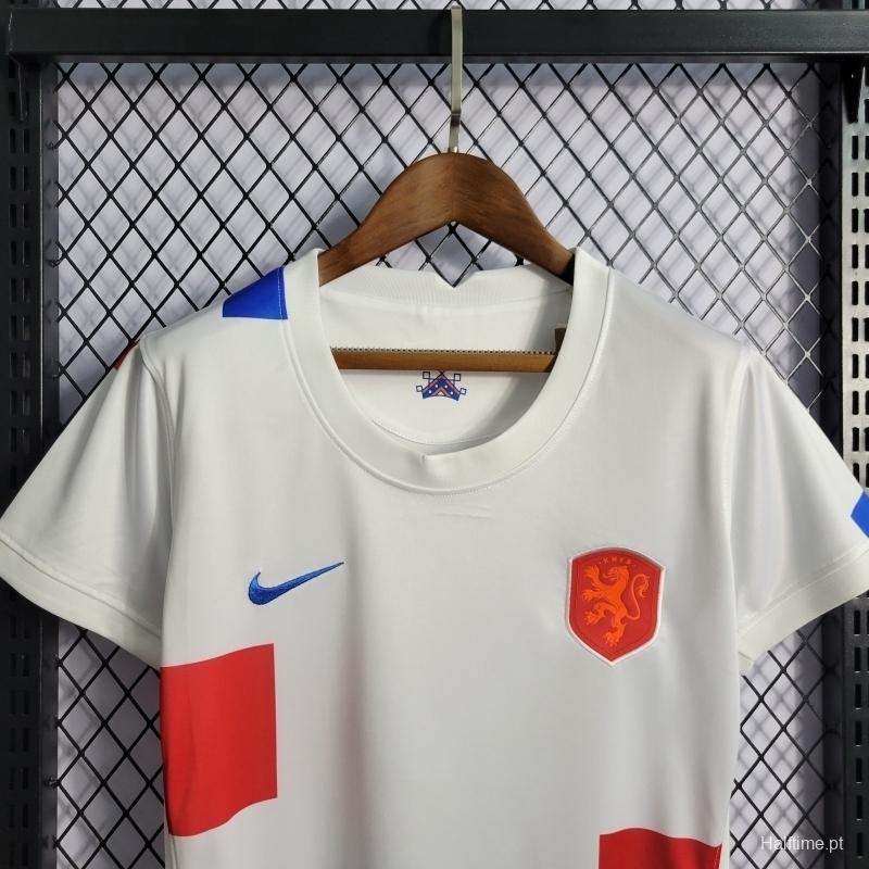 2022 Women's Netherlands Away Soccer Jersey