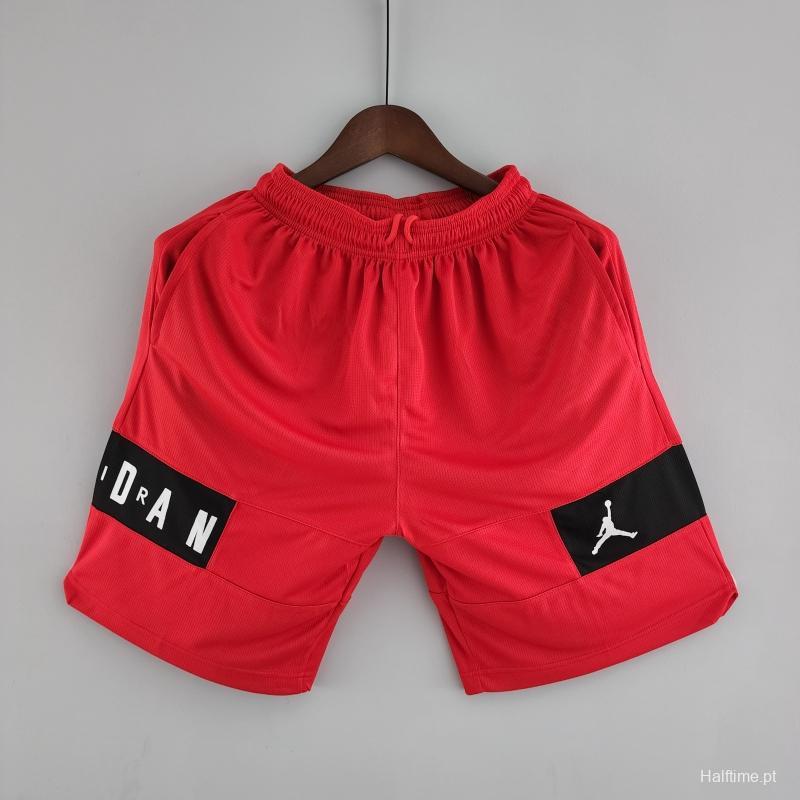 2022 NBA Jordan Shorts Red