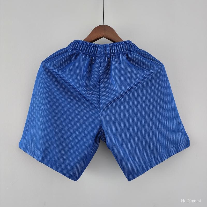 2022 NBA Jordan Shorts Blue