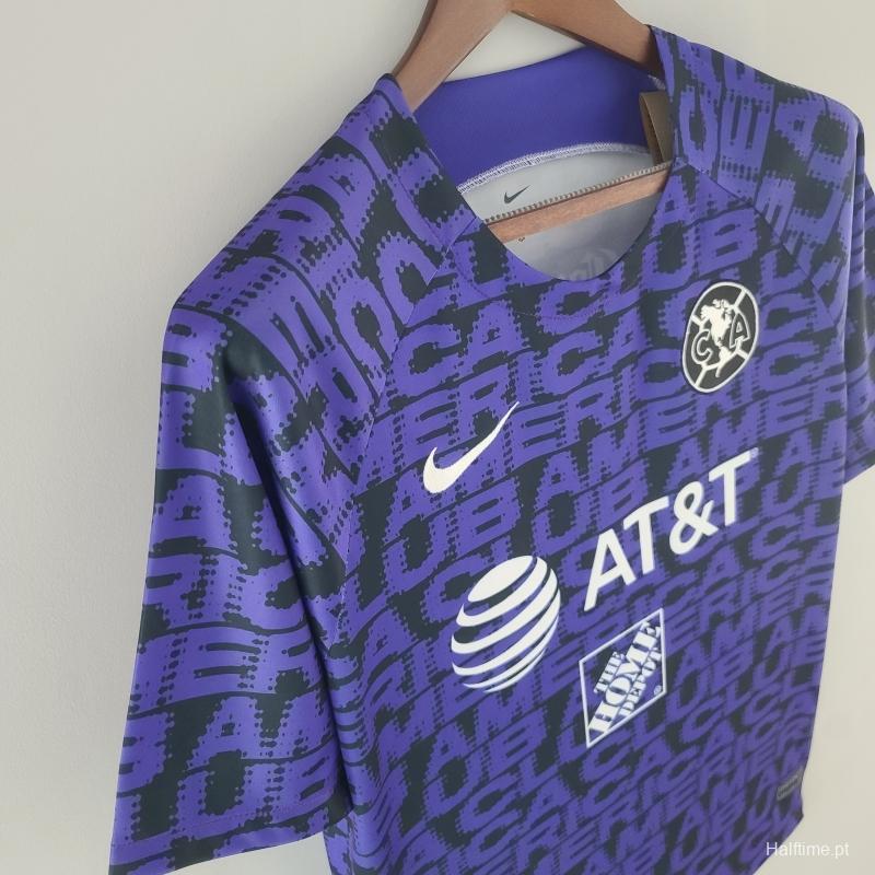22/23 Club America Training Purple Jersey