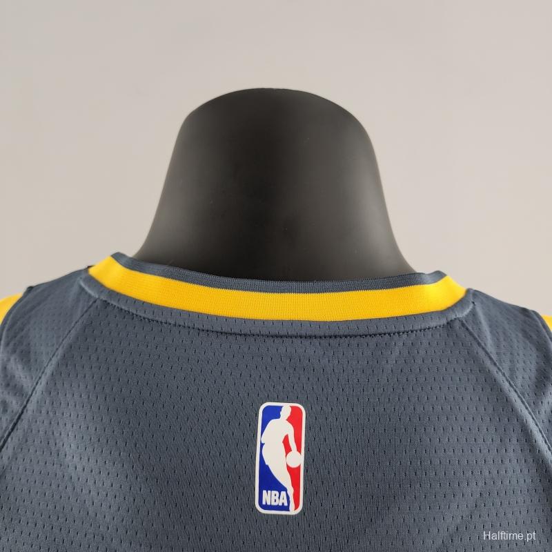 2018 WIGGINS #22 Golden State Warriors Grey NBA Jersey