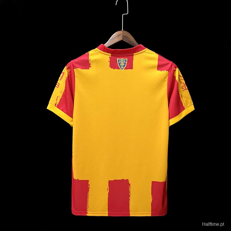 22/23 Lecce Home Soccer Jersey