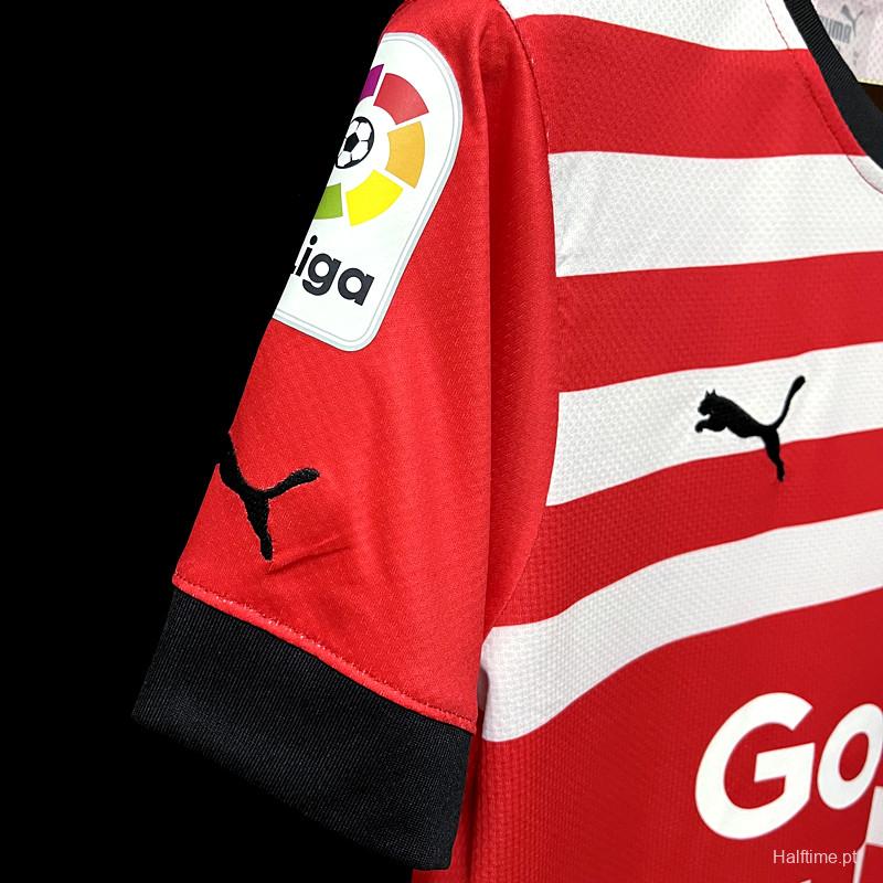 22/23 Girona home Soccer Jersey