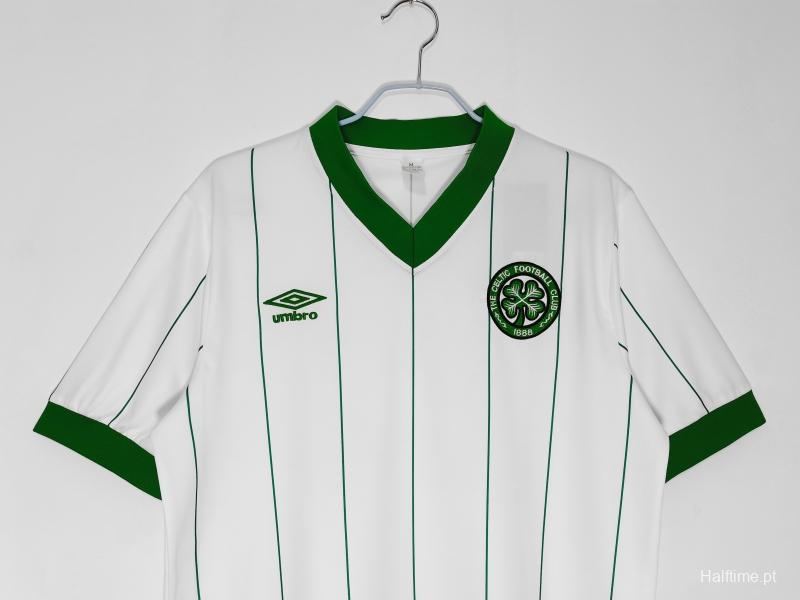 Retro 1984/86 Celtic Away Soccer Jersey