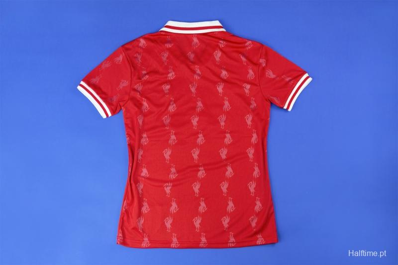 Retro 96/98 Liverpool Home Soccer Jersey