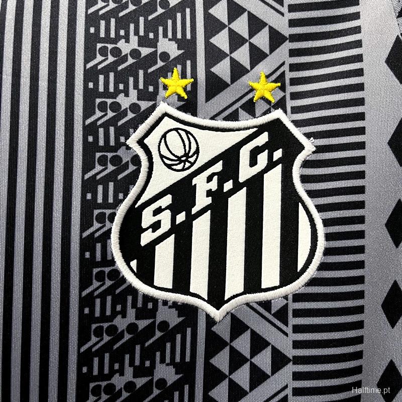 22/23 Santos Third Black Jersey