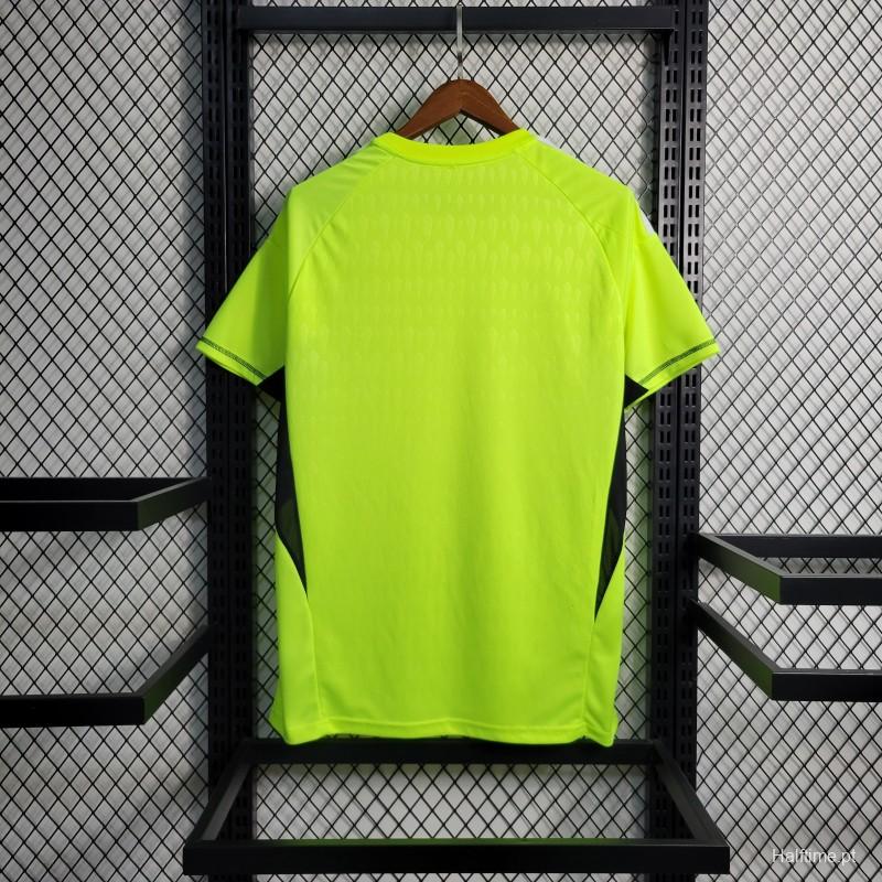 3 Star 2023 Argentina Grass Green Goalkeeper Jersey