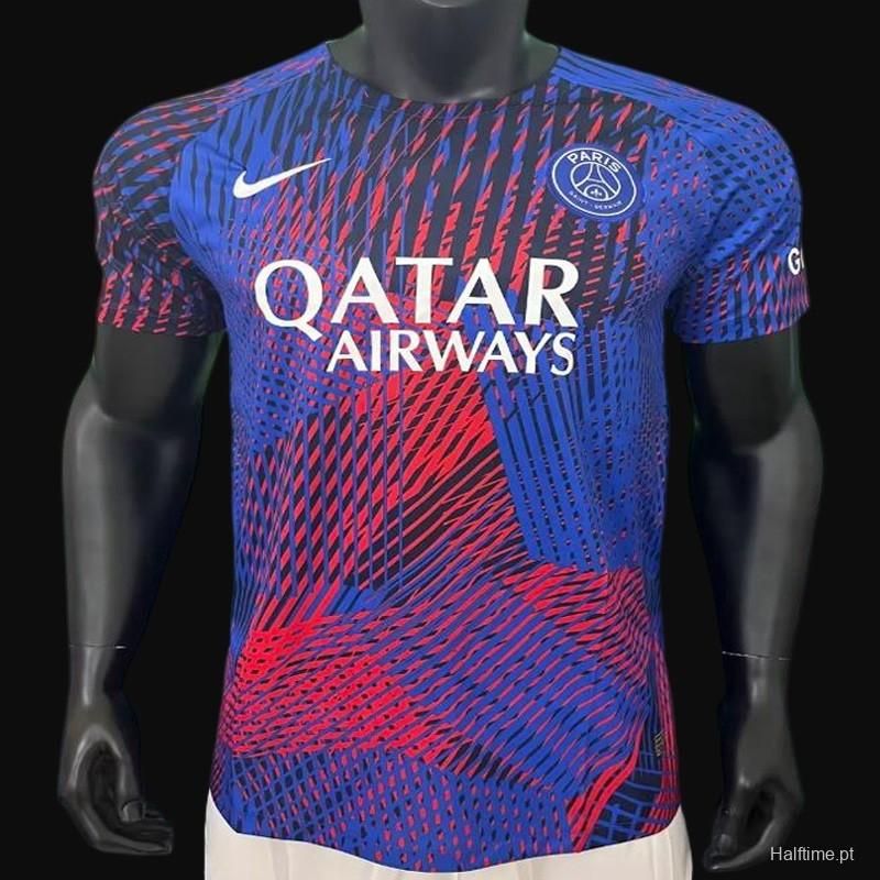 22/23 PSG Blue/Red Pre-Match Jersey