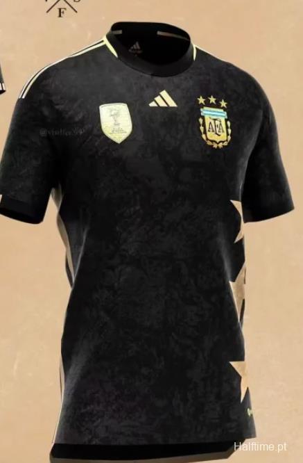 3 Stars 2023 Argentina Black Commemorative Jersey With World Cup Champion Patch