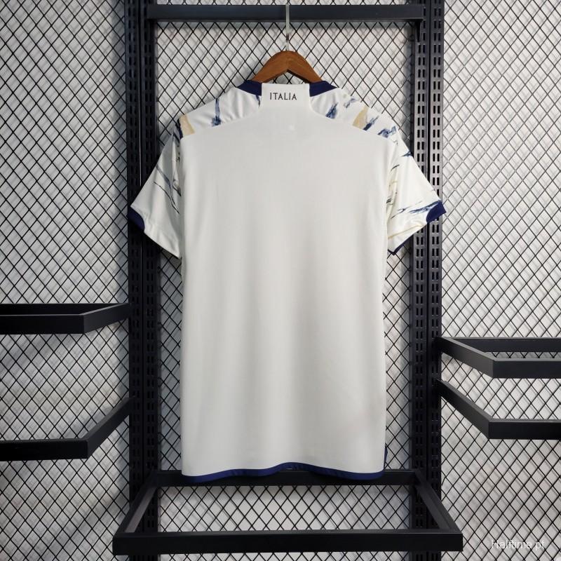 2023 Italy Away White Jersey