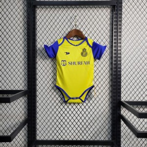 22-23 Kids Al-Nassr FC Away Jersey Size 16-28 - Kitsociety