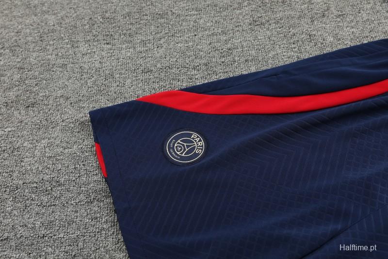 23-24 PSG Navy Vest Jersey+Shorts