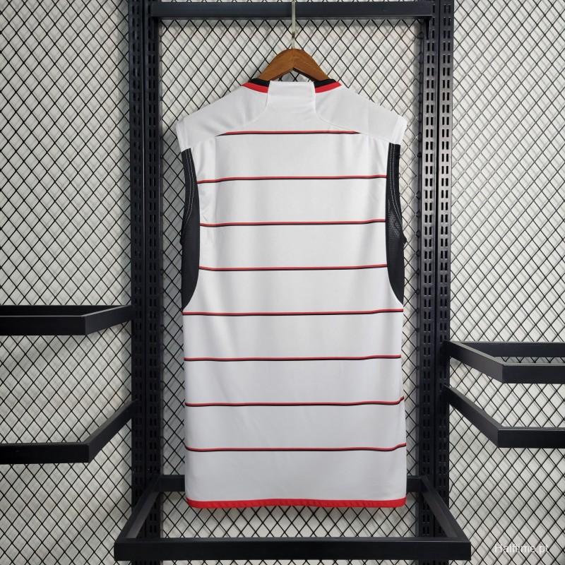 23-24 Flamengo White Away Vest Jersey