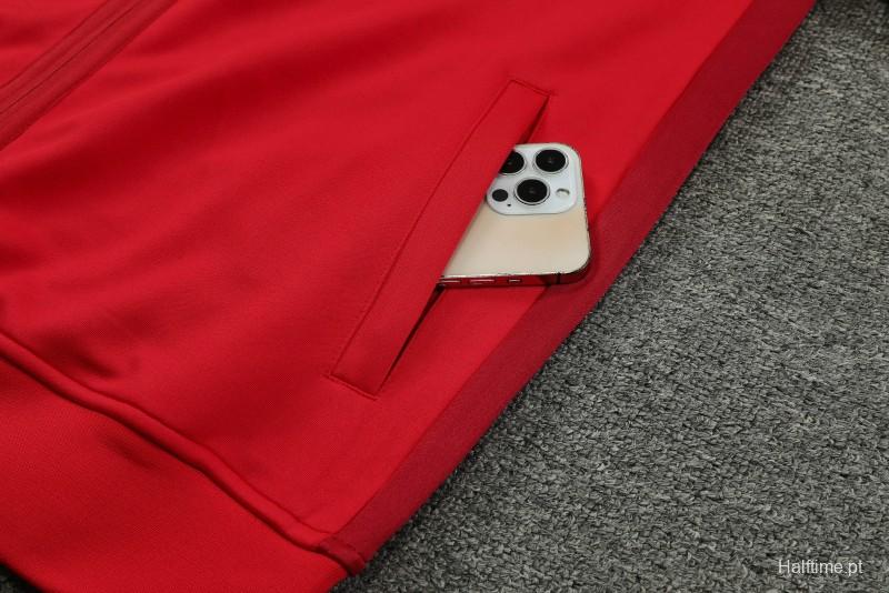23/24 Nike Red Full Zipper Jacket+ Pants
