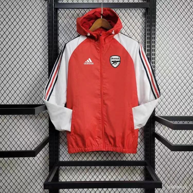 24/25 Arsenal Red Windbreaker