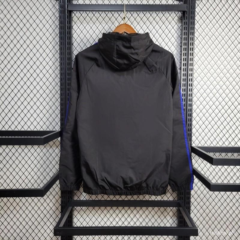 24/25 Sao Paulo Black Windbreaker