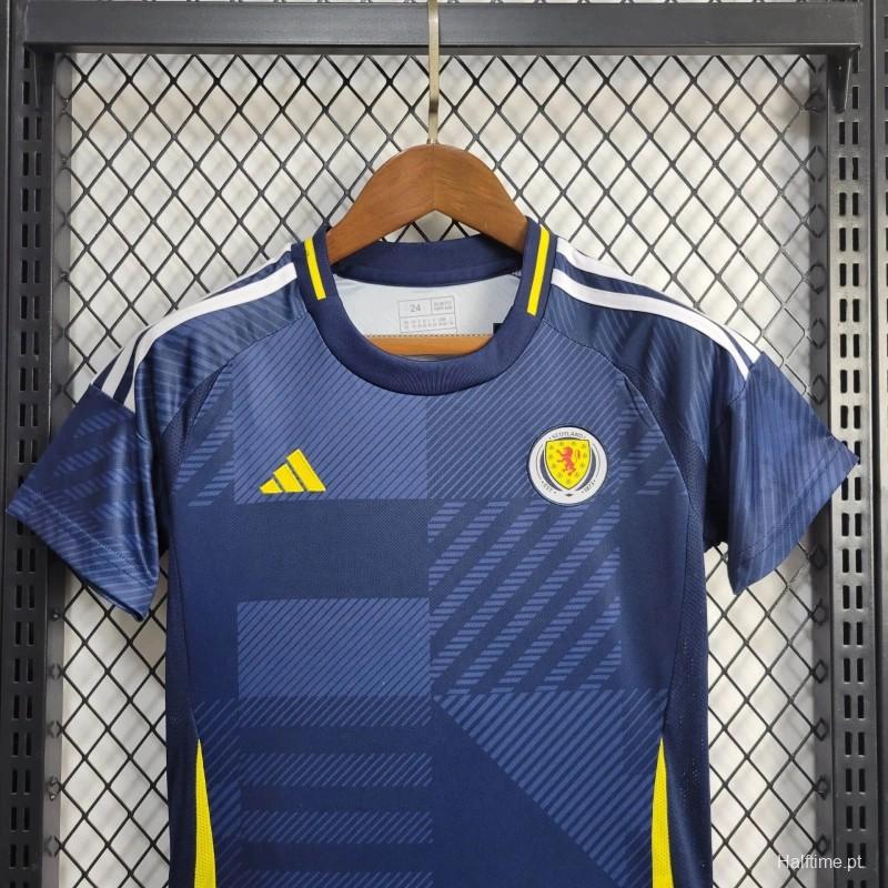 2024 Kids Scotland Home 16-28 Jersey