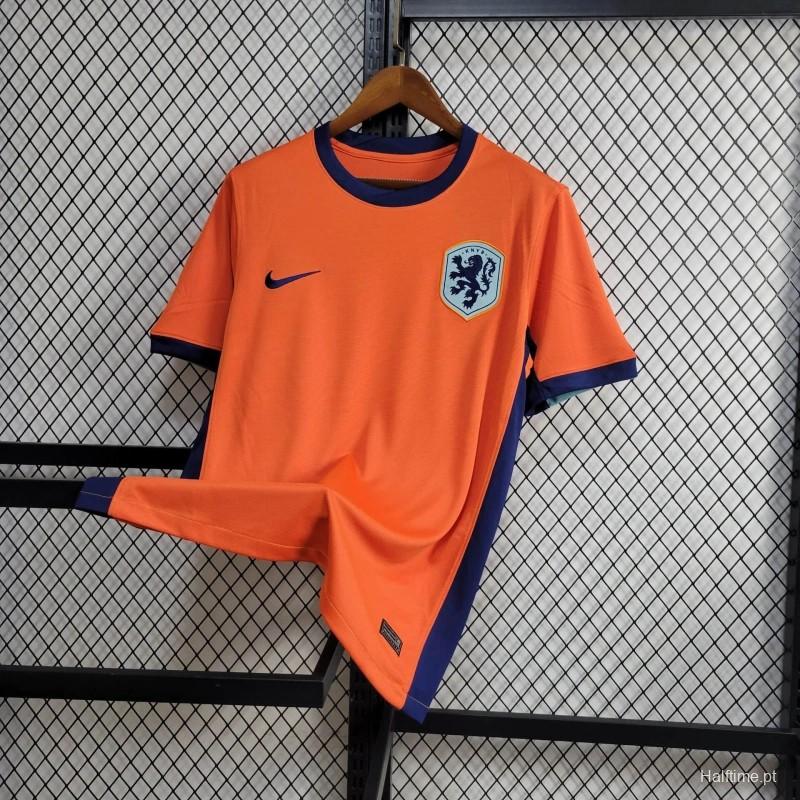 2024 Netherlands Home Jersey