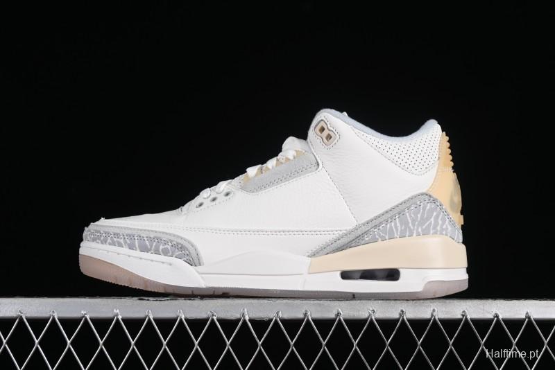 Air Jordan 3 "Craft Ivory" Ivory Full First Layer 