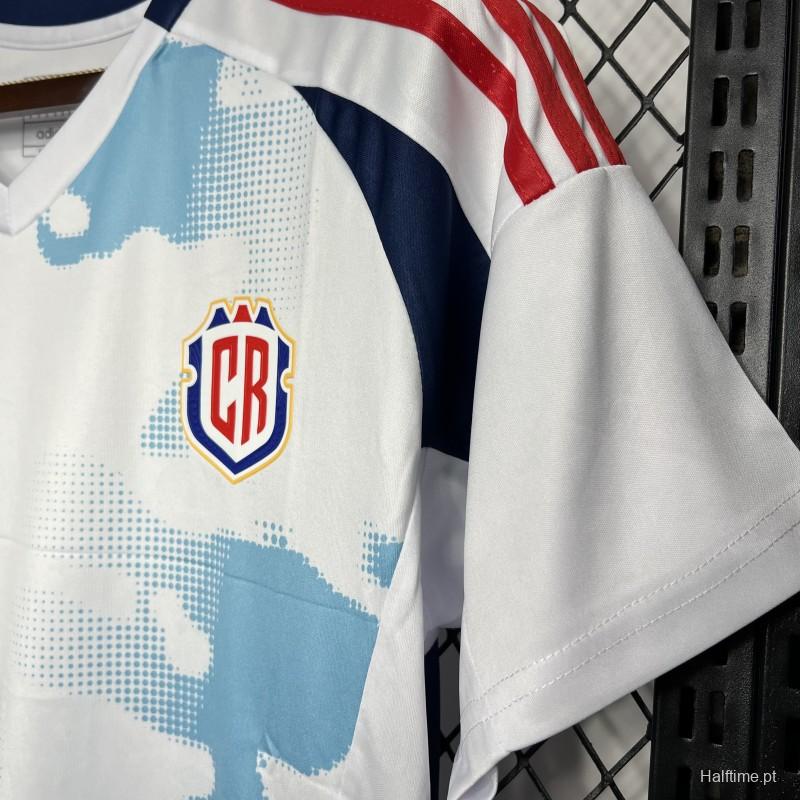 2024 Costa Rica Away White Jersey