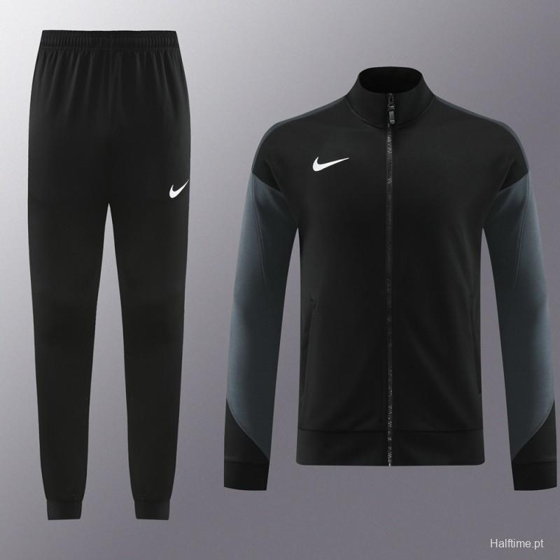 24/25 Nike Black Full Zipper Jacket +Long Pants