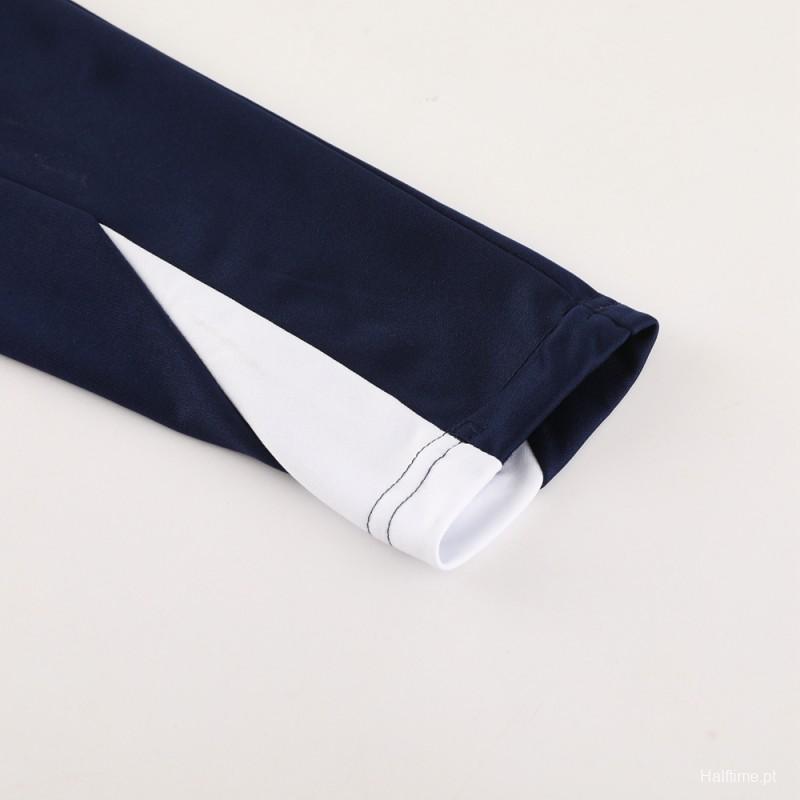 24/25 Nike Navy Half Zipper Jacket+Long Pants