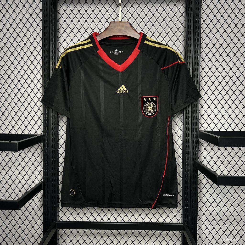 Retro 2010 Germany Away Black Jersey