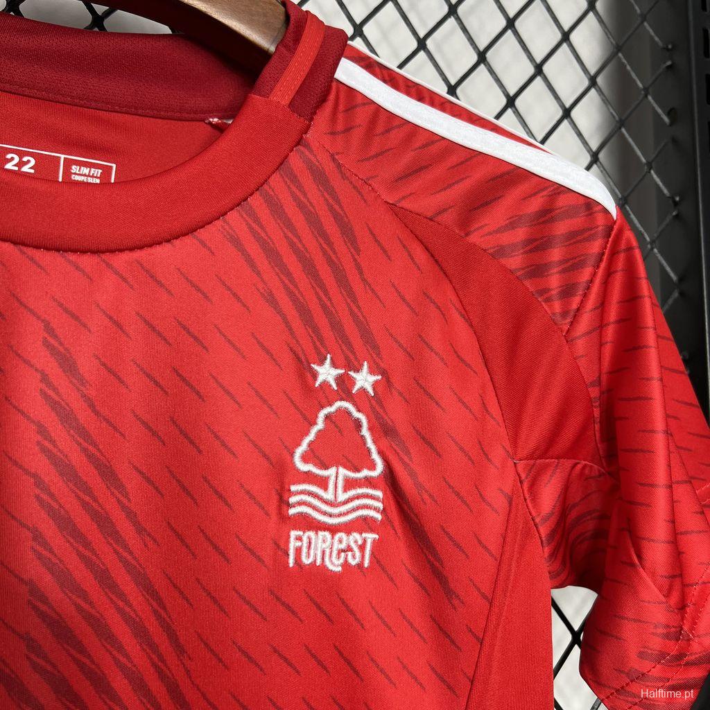 24/25 Kids Nottingham Forest Home Jersey