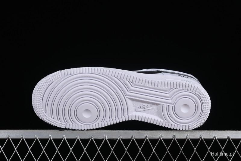 Nike Air Force 1 '07 Low Casual Sneakers with Double Swoosh Design - DD8959-100