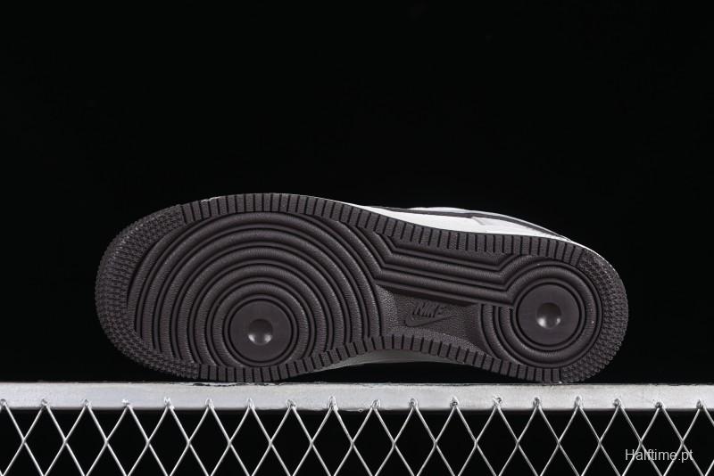 Nike Air Force 1'07 Low The North Face CDG Collaboration - Beige Grey Pigskin Low-Top Casual Sneakers - HD1968-015