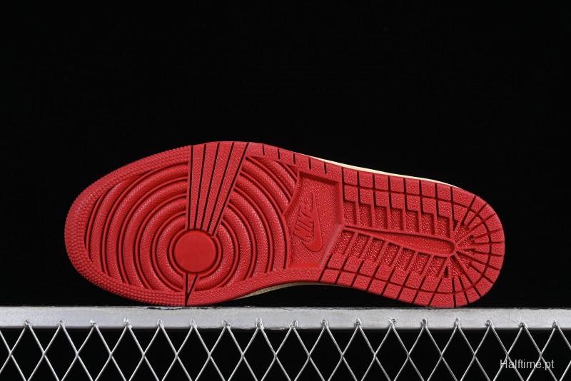 Nike Trophy Room x Jordan 1 Low OG "Away" Casual Sneakers - FN0432-100