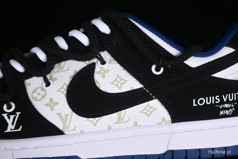 Nike SB Dunk Low LV Collaboration Anniversary High-End Custom Sneakers - SJ2068-236