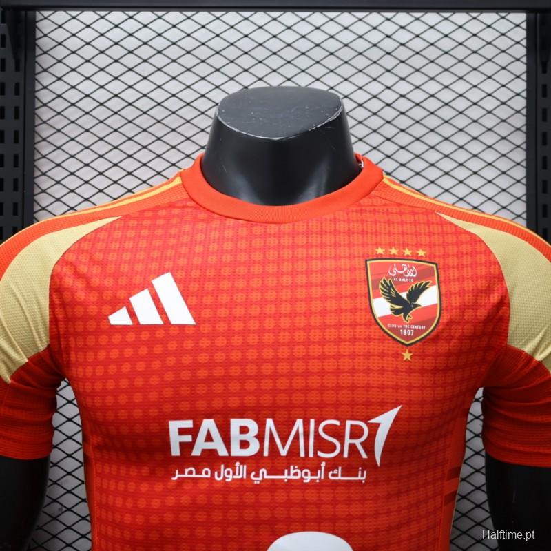 Player Version 24/25 Egypt Al Ahly Home Jersey