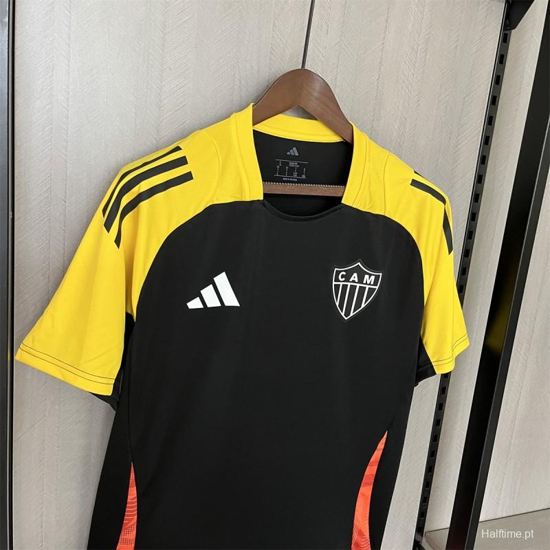 25/26 Atletico Mineiro Training Black/Yellow Jersey S-XXXXL