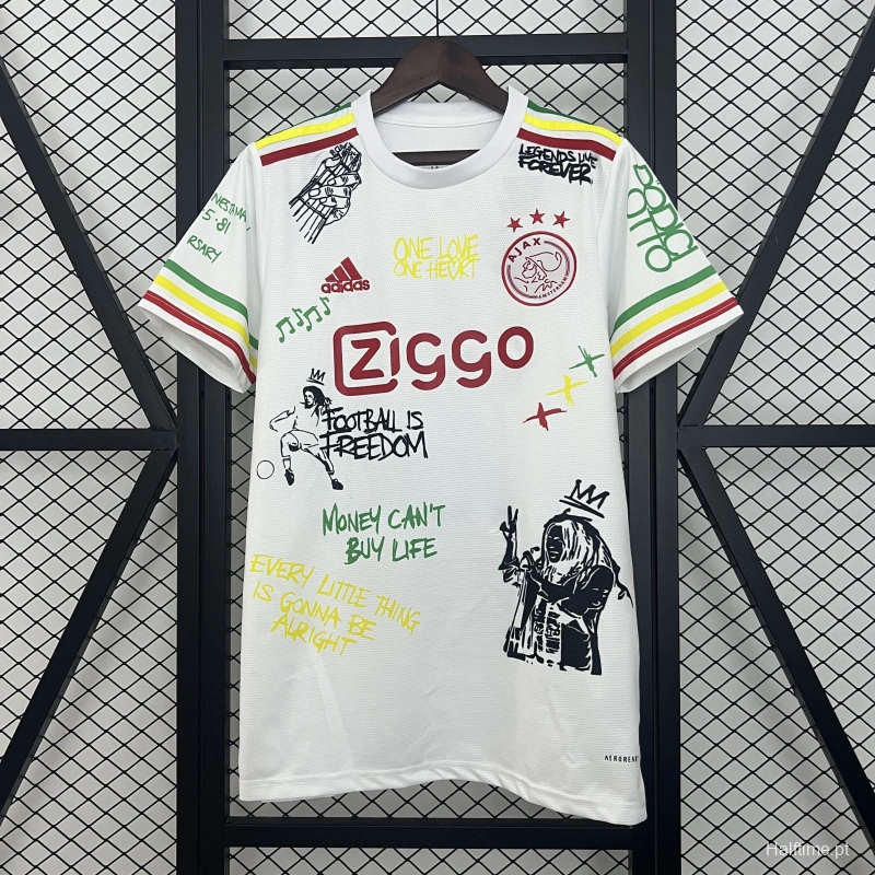 25/26 Ajax Amsterdam Bob Marley 40th Jersey