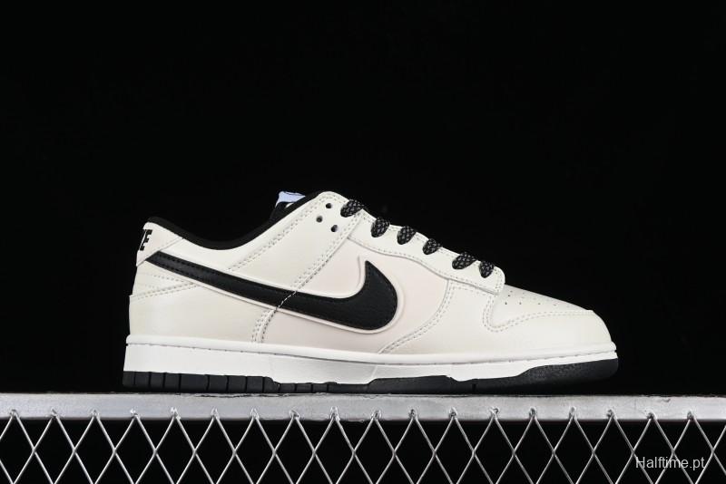 Nike SB Dunk Low Lightning Collaboration Off-White Black Starry Sky Anniversary High-End Custom Low-Top Casual Skate Shoes - XD1688-015