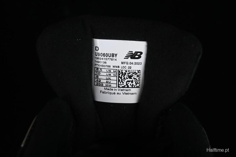Joe Freshgoods x New Balance NB9060 Retro Casual Running Sneakers with ABZORB Cushioning - U9060UBY