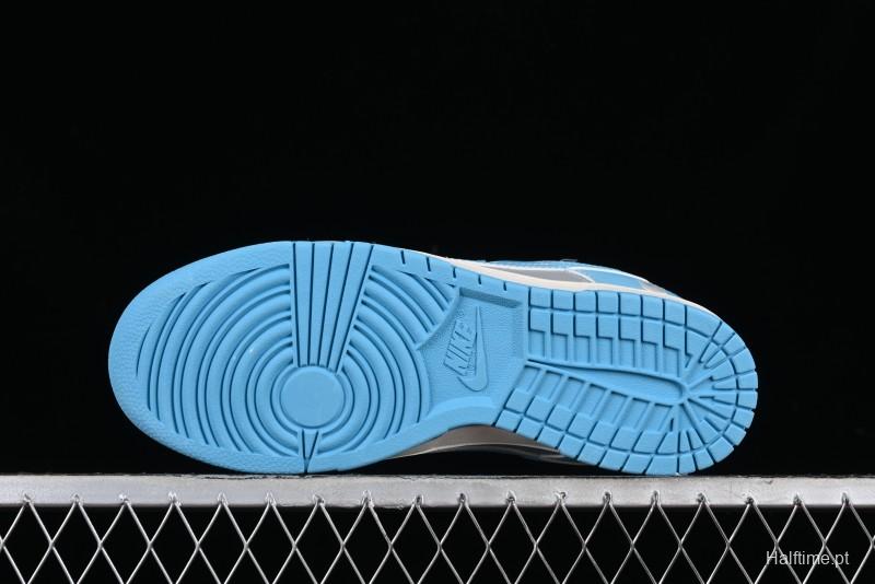 Nike SB Dunk Low BAPE Collaboration - Beige Grey Indigo Anniversary Premium Custom Low-Top Casual Skate Shoes - BB8969-002