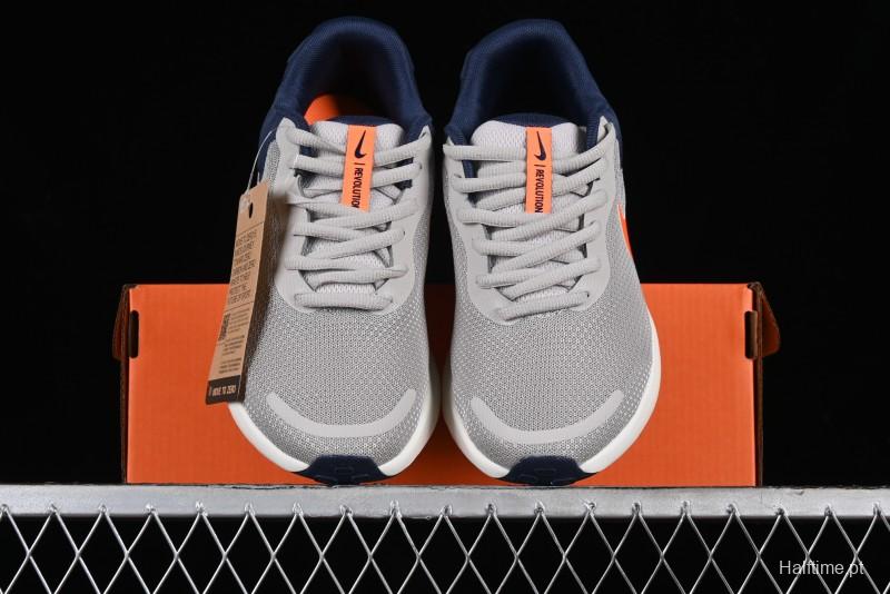 Nike Revolution 7 Wide Low-Top Running Shoes with Breathable Mesh and Durable Cushioning - FB2207-009