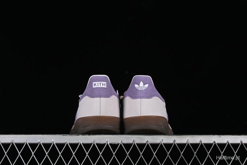 Adidas Originals Gazelle Indoor Kith Retro Casual Slip-Resistant Wear-Resistant Low-Top Sneakers - IH0120