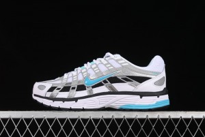 Nike P-6000 Prm Retro Casual Sneakers with Lightweight Design - CD6406-103