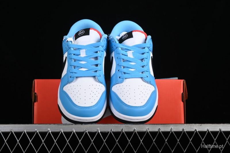 Nike Dunk Low Next Nature "N7" SB Casual Skate Shoes with Vibrant Color Blocking - HJ9088-488