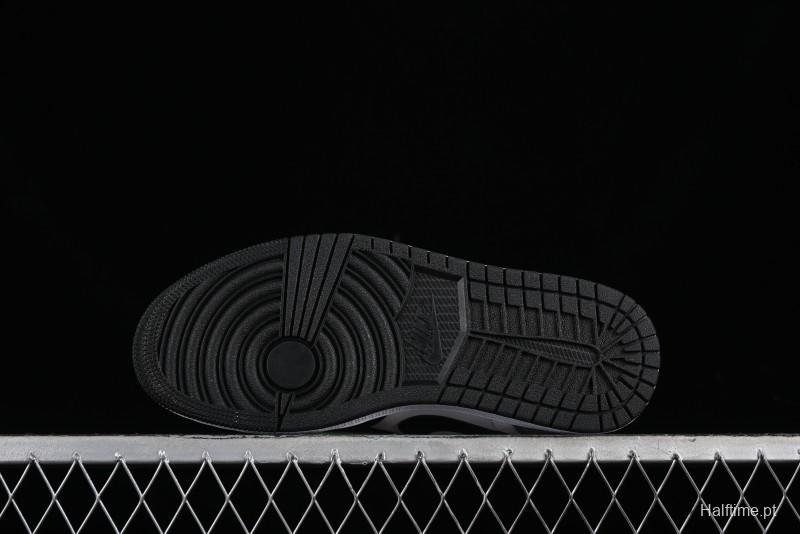 Nike Air Jordan 1 Low Retro Basketball Shoes with Cosmic Exploration Theme - 553558-132