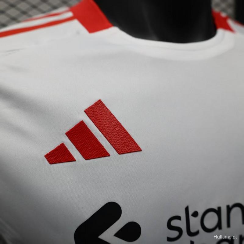 Player Version 25/26 Liverpool Away White Jersey