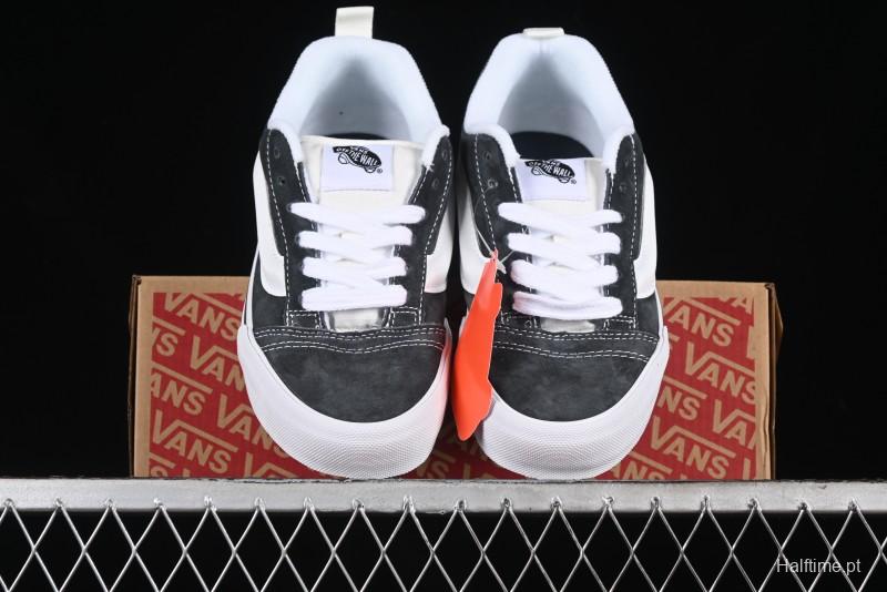 Vans Classics Knu Skool Full-Grain Leather Retro Sneakers - VN000CS0BGF