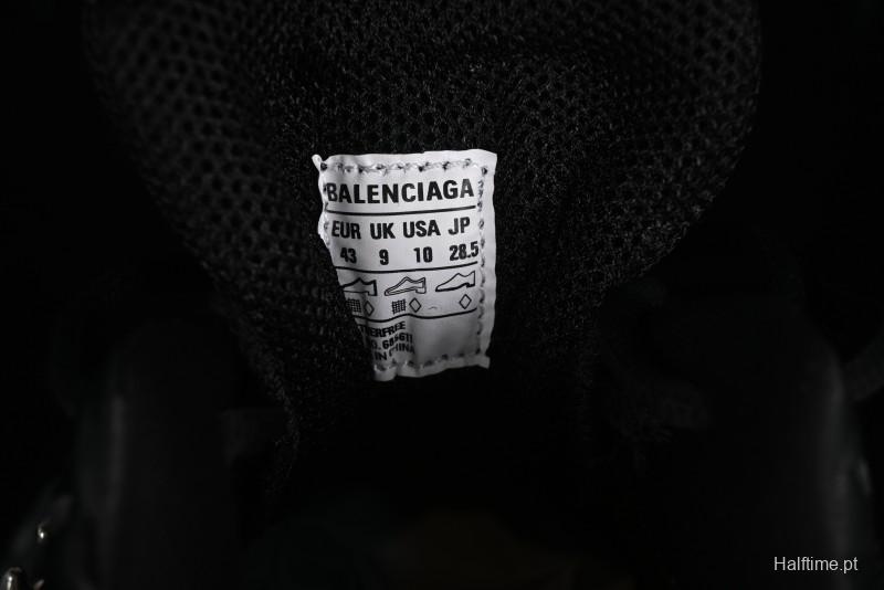 Balenciaga Defender Rubber Platform Sneakers Low-Top Combat Outdoor Shoes with Studded Design and Exaggerated Tire Tread Sole - W2RAG1081