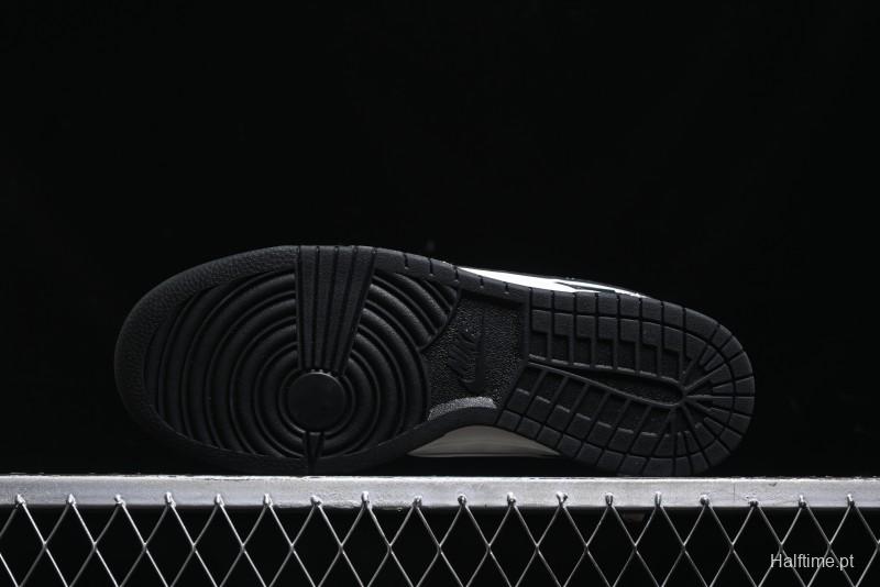 Nike SB Dunk Low The North Face Series - High Gloss Black Swoosh Anniversary Custom Low-Top Casual Skate Shoes - DJ2024-047