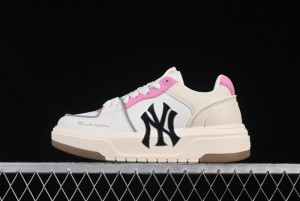 New York Yankees Chunky Liner Mid Denim Monogram Platform Sandals - 3ASXCA12N50IVS